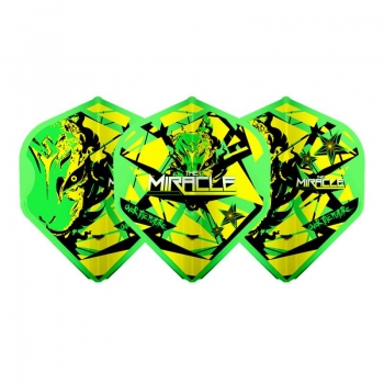 L-Style Flight Set (3 Stk) Standard Mikuru Suzuki neon grün