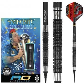20g Soft Dartset (3 Stk) Peter Wright Snakebite Double World Champion Special Edition