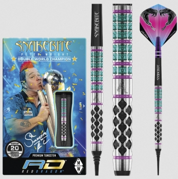18g Soft Dartset (3 Stk) Peter Wright Snakebite Supa-Venom