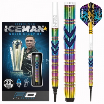 Soft Dartset (3 Stk) Gerwyn Price "Iceman"  Firebird