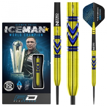 Steel Dartset (3 Stk) Gerwyn "Iceman" Price Avalanche-Pro Gold