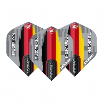 4 Flight Sets (12 pcs) Prism Delta Florian Hempel gray