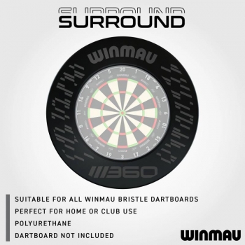 Winmau Blade 360 Aufangring schwarz
