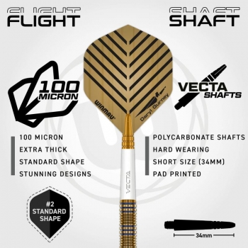 23g Steel Dartset Gurney Signature Edition