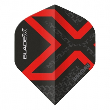 Flight Set Blade X - Prism Delta Metallic Schwarz & Rot