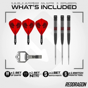 Steel Dartset Jonny Clayton Hiraeth 90% Switch Point Darts
