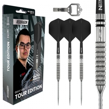 Steel Dartset Gian van Veen Tour Edition 22g
