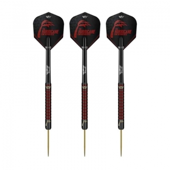 Steel Dartset (3 Stk)  Kim Huybrechts 90% Black Titanium