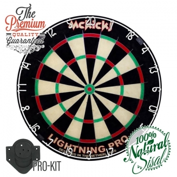 Dartboard McKicks Lighting Pro with rotatable wall bracket