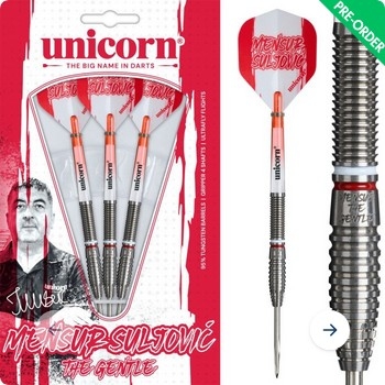 Steel Dartset (3 Stk) Champion Mensur Suljovic 95%