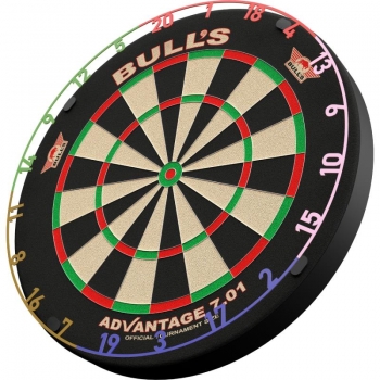 Dartboard Zahlenring Metal Nummern Ring färbig Set 5 Stück