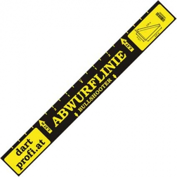 Throw line selfadhesive dartprofi