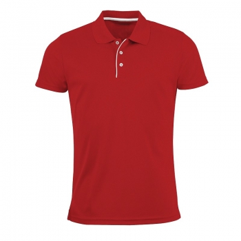 Dartprofi Sport Dartshirt rot für Männer