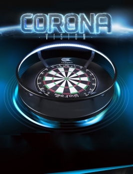 Turnier komplett Set Rob Cross Steel mit LED Corona