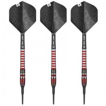 18G Soft Dartset (3 Stk) Nathan Aspinall Black