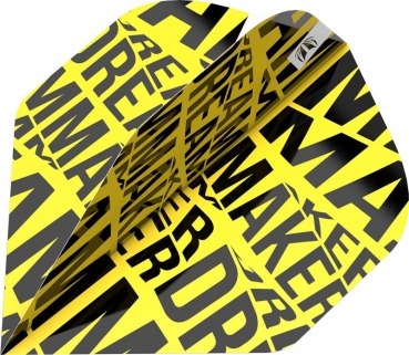 4 Flight (12 pcs) Dimitri van den Bergh yellow Pro Ultra N02