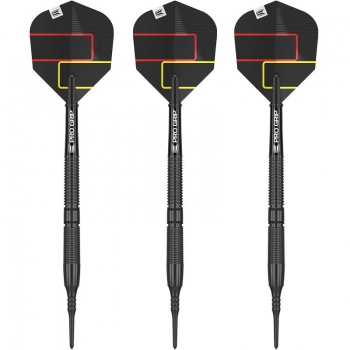 Soft Dartset (3 Stk) Gabriel Clemens 90% Black 2023 19g