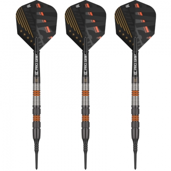 Steel Dartset (3 Stk) Raymond Van Barneveld 80% Black SP 2023