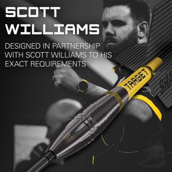 Steel Dartset (3 Stk.) Scott Williams Black 90% SP 2024