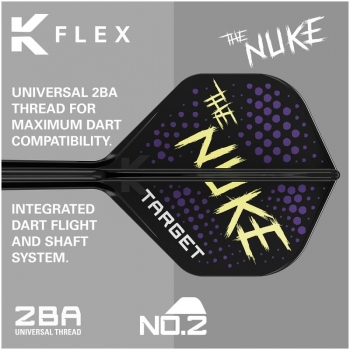 K-FLEX (3 Stk) Flight & Schaft (No 2) Luke Littler World Champion 2025