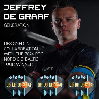 3 Flight Set (9 pcs) Jeffrey de Graaf  Pro Ultra NO 2