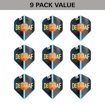 3 Flight Set (9 pcs) Jeffrey de Graaf  Pro Ultra NO 2