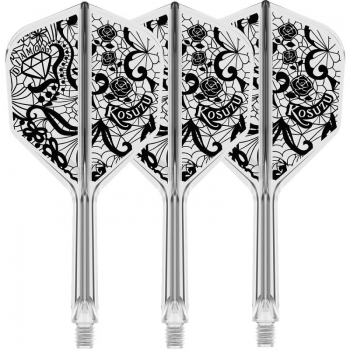 K-FLEX (3 pcs) Flight & Shaft (No 6)DIAMOND Kosuzu Iwao Printed
