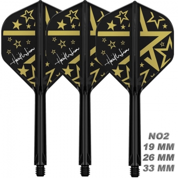 K-FLEX (3 pcs) Flight & Shaft (No 2) HOT SHOT Harith Lim