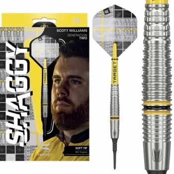 Soft Tip Darts (3 pcs.) Scott Williams 90% 18g