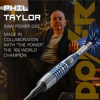 Preview: Soft Dartset Phil Taylor Raw Power GX2 95%