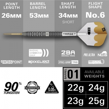 Preview: Steel Dartset Redux 01 90% SP 2025