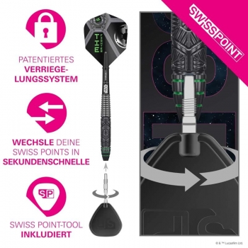 Steel Dartset Starwars Tie Fighter SP 90%