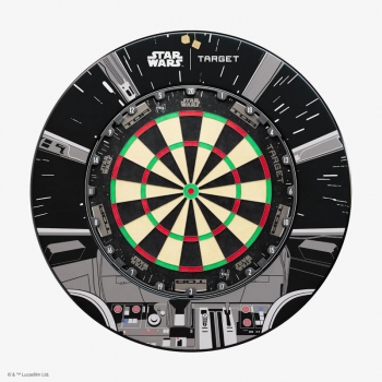 Target Dartboard Starwars TOR & Auffangring  Millenium Falcon