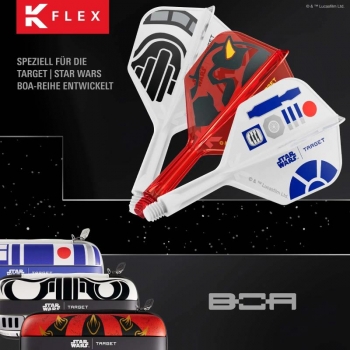 Preview: K-FLEX (3 Stk) Flight & Schaft R2D2 Starwars (No 2)