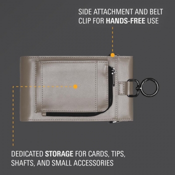 Darttasche Milli Case Grau