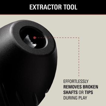 Dartspitzen Aufbewahrungsbox Aluminum Schlüsselanhänger schwarz