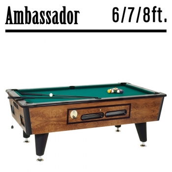 Pool Billiard table Ambassador coinoperated