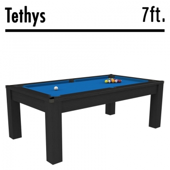 Billardtisch American Pool Tethys 7 ft Esche schwarz