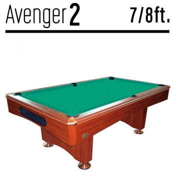 Billardtisch Avenger Pool 7ft 8ft braun