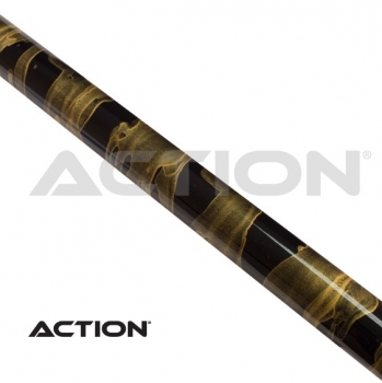Pool Queue 2-tlg. Value / gold / Klebleder 13 mm / L:148 cm
