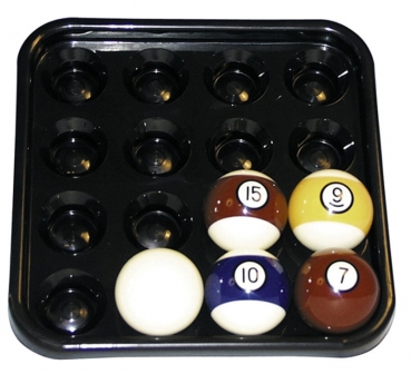 Ball tray for 16 balls