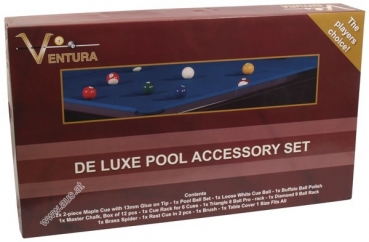 De Luxe Pool Billard Accessory Kit