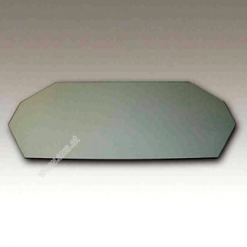 Glas Spielfeld klar kurze Version für Garlando 1140 x 630 mm