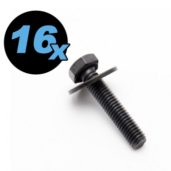 Screw with washer for Garlando G100 16 pcs.