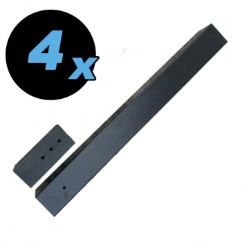 Metall leg set for Garlando "F100" football table