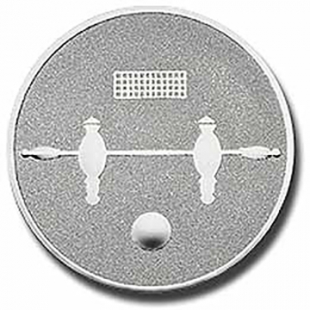 Pokal Emblem Kicker Silber
