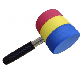 Hammer für "Little Ghost" rot-gelb-blau
