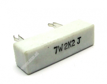 2K2 Resistor 7 Watt 5 %