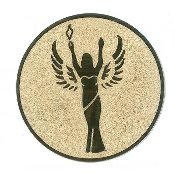 Motivauflage 50mm goldfarbig Siegesgöttin