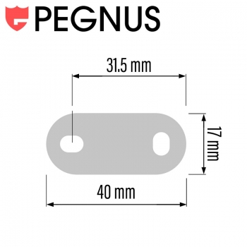 Automaten Service Schloss Set 2 Stück Pegnus KA C1403 Länge 16 mm - 5/8" 22,2 mm - 7/8" 28,6 mm - 1 1/8"